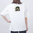 happiness_shopの江戸前の寿司をピカソ風にアレンジ Oversized T-Shirt