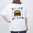 Nのハンバーガーくん オーバーサイズTシャツ