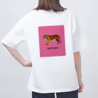 tigertigerの tigertiger ピンク Oversized T-Shirt
