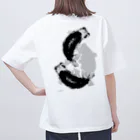 sugiakoの進撃さん愛好会用らんちゅうグッズ（ブラック系） Oversized T-Shirt