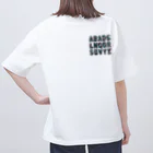 ajones-usaのアルファベットデザイン Oversized T-Shirt