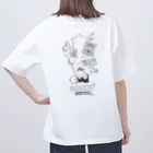 ゐですのSMOKY Oversized T-Shirt