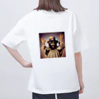 カレー屋　月夜のライオンのYOROKOBI Oversized T-Shirt