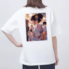 AQUAMETAVERSEの夕べの思い出　ラフルール　1859 Oversized T-Shirt