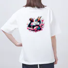 no name...の酒桜 オーバーサイズTシャツ