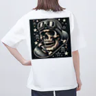 _Aloha_のskull オーバーサイズTシャツ