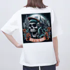 _Aloha_のskull 4 オーバーサイズTシャツ