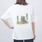 メリーショップの命がけのお出かけハムスター オーバーサイズTシャツ