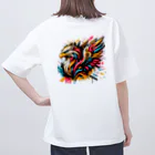 no name...の🦅グラフティ グリフォン🦅 オーバーサイズTシャツ