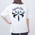 Lycoris Ant～リコリスアント～のLycorisAnt（リコリスアント）ロゴ（青） Oversized T-Shirt