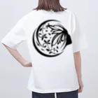 ブルームのBloomロゴシリーズ黒 Oversized T-Shirt