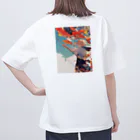 AQUAMETAVERSEの鯉のぼりを操る男の子　ラフルール　1859 Oversized T-Shirt