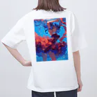 AQUAMETAVERSEの海の中の美ボディ　ラフルール　1859 Oversized T-Shirt