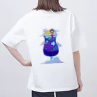 ねむるの夜空ソーダとにやりNEMURUちゃん オーバーサイズTシャツ