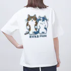 OTANEKO SHOPのリック＆モンちゃんグッズ オーバーサイズTシャツ