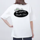 comaoのブラックバス　ブラバスつりたい！！ オーバーサイズTシャツ