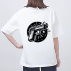 Yutaka_Hの銃ロゴTシャツ Oversized T-Shirt