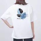 Mana AのカラフルMonstera オーバーサイズTシャツ