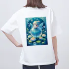 miuhaduの「水辺の妖精の輝き」 Oversized T-Shirt