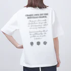 sourit （スリ）のミツバチ（モノトーン） Oversized T-Shirt