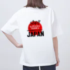 愛国女子の日本人はモルモットではない！グッズ オーバーサイズTシャツ