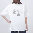 coyachi__の至福のひととき待ち犬 Oversized T-Shirt