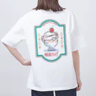 はかなシの喫茶うぱ オーバーサイズTシャツ