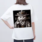 ArtVoyageの猫殿の風雅 Oversized T-Shirt