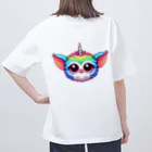 GizmonJamStarのリア オーバーサイズTシャツ