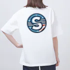 SaBATaNのSWATシルバーウルフ5 オーバーサイズTシャツ