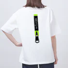 [0~Begin]の[0~Begin]ファスナーロゴプリント Oversized T-Shirt