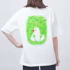 Lily bird（リリーバード）の豆苗まみれのセキセイちゃん オーバーサイズTシャツ