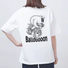 nidan-illustrationの"Ballooooon" #2 オーバーサイズTシャツ