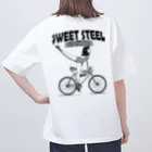 nidan-illustrationの"SWEET STEEL Cycles" #2 Oversized T-Shirt