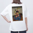 nidan-illustrationの"武者絵" 3-#2 Oversized T-Shirt