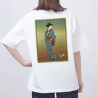 nidan-illustrationの"美人画" 1-#2 オーバーサイズTシャツ