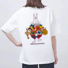 中島みなみのAlice White Rabbit アリスの白ウサギ Oversized T-Shirt