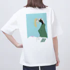 cotamのchewing  girl Oversized T-Shirt