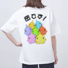 LalaHangeulの密です！(ダンゴウオ)  バックプリント Oversized T-Shirt