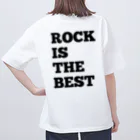 L&RのL&R  LIVE and ROCK  ROCK IS THE BEST 表裏デザイン オーバーサイズTシャツ