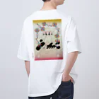 NORI OKAWAの現代ジャパン魔法ステッキ阿修羅 Oversized T-Shirt