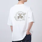 社員寮内職部のカメＴ2022！その②　おやつのお店ほりほり・スタッフＴシャツ Oversized T-Shirt