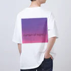 桧庵のよるのとばり オーバーサイズTシャツ