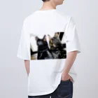 Mycatsの２にゃん　なかよし Oversized T-Shirt