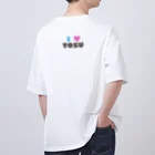 くのこの(両面プリント)みんなのトスTシャツ Oversized T-Shirt