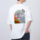 𝙈𝙊𝙈𝙊'𝙨 𝙎𝙝𝙤𝙥のぽけっと-CAT Oversized T-Shirt