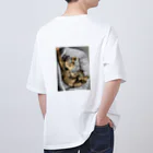 うめ&もものすいかともも Oversized T-Shirt