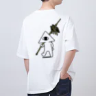 脊髄反射堂の内省星人 Oversized T-Shirt