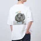 パート主婦しずかのオリジナルイラストグッズのカラスのハッピー Oversized T-Shirt