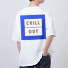 晴男のchilloutのchillout ダル着Tシャツ Oversized T-Shirt